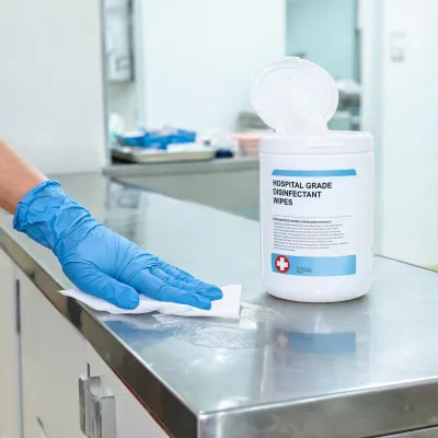 disinfectant wipes